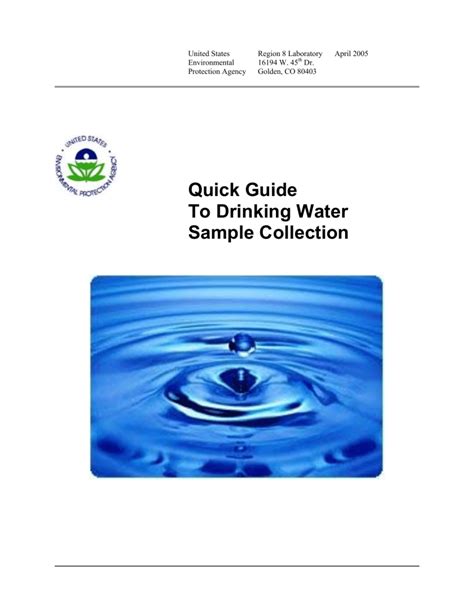 clean water testing 3 bottle samples|drinking water sample collection guide.